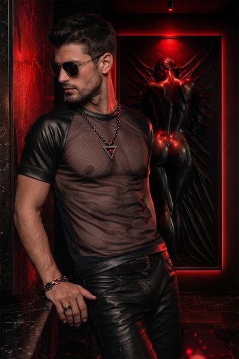 Herren T-Shirt ADYans001 schwarz - S
