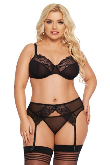 black 3pcs Set 1903 - 2XL