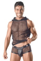 Herren Kapuzen-Netz-Shirt 054992 - S
