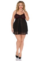 schwarzes Chemise SB/1020 38/40