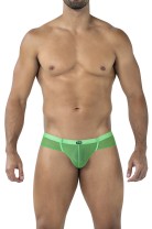 grüner Hybrid Cheeky Brief Netz C4MSPX22 GLOW von Cut4Men