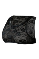 Black Lacey Top RAV120 - XL