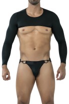 schwarzes Jockstrap-Set RAV117 von Cut4Men schwarzes Jockstrap-Set RAV117 von Cut4Men