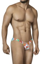 Tropical Low Rise Bulge Swim Brief C4MSPXPTBUL01 von Cut4Men