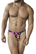 Pop Leopard Swim Brazilian Thong C4MSPXPT06 by Cut4Men