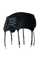 Black Crossed Garter C4MRAV108 - S