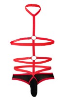 Red Daring Harness Halter RAV114 - S Red Daring Harness Halter RAV114 - S