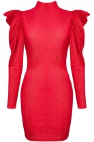 rotes Minikleid CADR006 - S