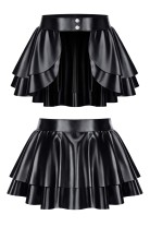 schwarzer Damen-Rock DDTina001 - S