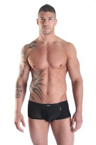black Mini Pant Open Heart S by Look Me