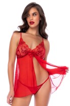 red Babydoll - MAL7559RED - S/M red Babydoll - MAL7559RED - S/M