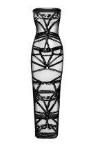 F358 Bondesque Opera Off-shoulder long dress - XS F358 Bondesque Opera Off-shoulder long dress - XS