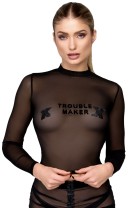 F389 Troublemaker Top by Noir Handmade