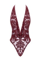 F386 Body Kink Royal mit Wasserfallausschnitt - L F386 Body Kink Royal mit Wasserfallausschnitt - L