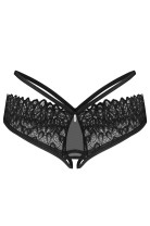 Slip ouvert Donarella schwarz - XL/2XL