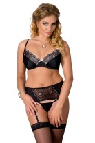 schwarzes Set Edith 4XL/5XL von Passion schwarzes Set Edith 4XL/5XL von Passion