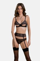 black 3pcs Set PA596663 - S/M black 3pcs Set PA596663 - S/M