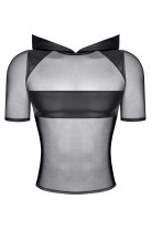 Herren Kaputzen T-Shirt RMIvo001 schwarz - S Herren Kaputzen T-Shirt RMIvo001 schwarz - S