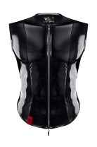 PVC vest RMOtelloPVC black - M PVC vest RMOtelloPVC black - M