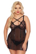 schwarzes Chemise 1896 - XL