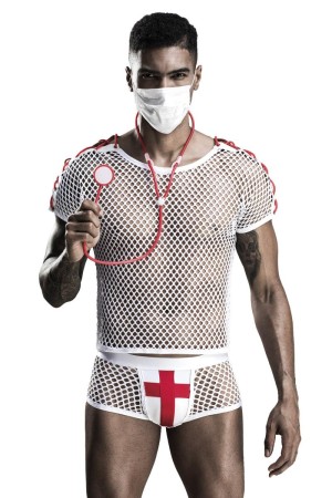 Hot Doctor Kostüm 18273 von Saresia MEN roleplay