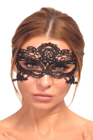 schwarze Augenmaske A7784 von 7Heaven