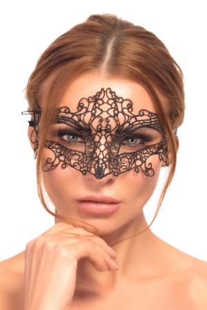 schwarze Augenmaske A7786 von 7Heaven