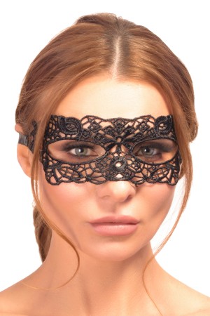 schwarze Augenmaske A7788 von 7Heaven