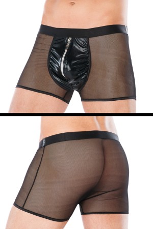 schwarze Boxershorts MC/9060 2XL/3XL