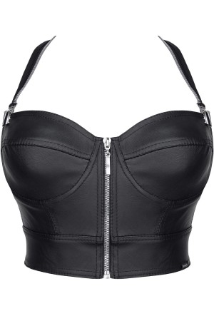 schwarzes Damen-Top BRMarta001 - XXL