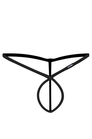 schwarzer Crossed String C4MSPX24 - S/M