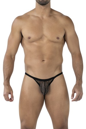 Black Thong Panel RAV123 by Cut4Men