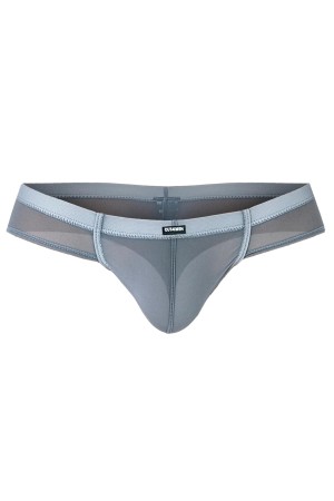 grauer Hybrid Cheeky Brief Netz C4MSPX22 - M
