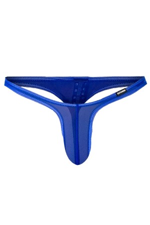 Electric blauer Micro Thong Netz C4MSPX11 - M