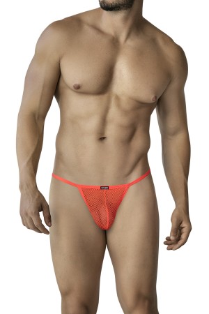 Orange Fluo Mesh Tanga C4MMSH03 von Cut4Men