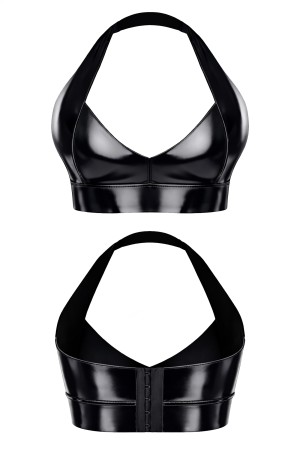 schwarzes Damen-Top DDsofia001 - S