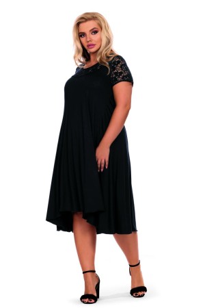 schwarzes Nachtkleid H182210 von Hamana