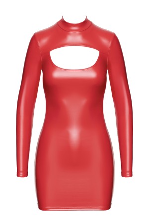 F367 Bombshell Bodycon Minikleid rot - XS