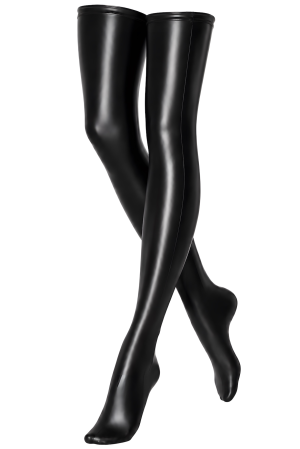 F403 After Midnight Over-the-Knee Stockings - S/M