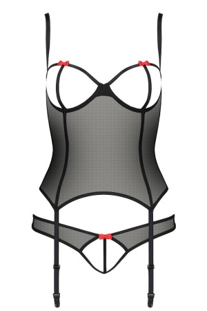 black Corset PA595294 by Passion Devil Collection