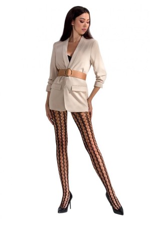 net tights TI048 black - 1/2