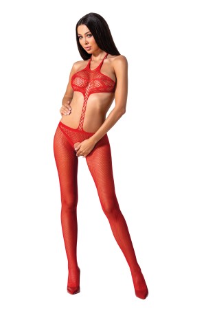 red ouvert Bodystocking BS080 by Passion