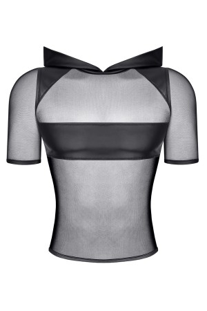 Hood T-Shirt RMIvo001 black - S