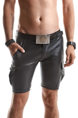 Herren Shorts RMLorenzo001 schwarz von Regnes Fetish Planet Red Mark 2