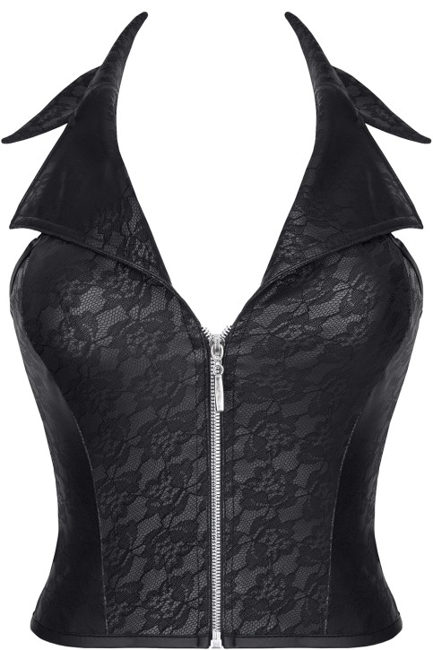 schwarzes Top BRLudmila001 - S