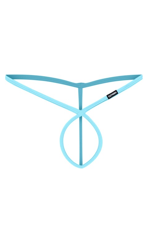 turquoise Crossed String C4MSPX24 - S/M