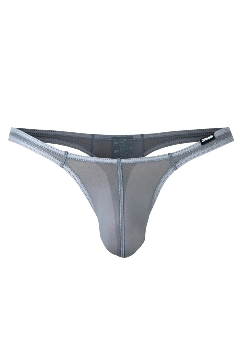 grey Mesh Brazilian Thong C4MSPX06 - XL
