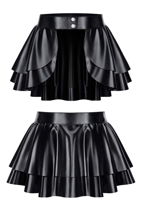 schwarzer Damen-Rock DDTina001 - S