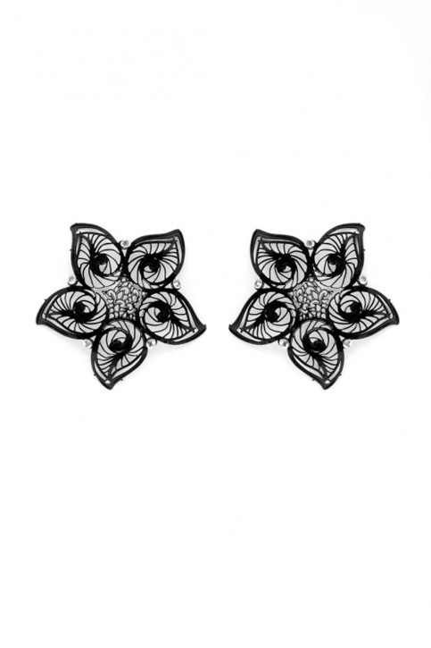 black nipple covers NP 02 Pasties by Noir Handmade