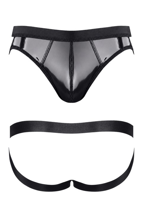 Lack Jockstrap RECiro001 schwarz - S